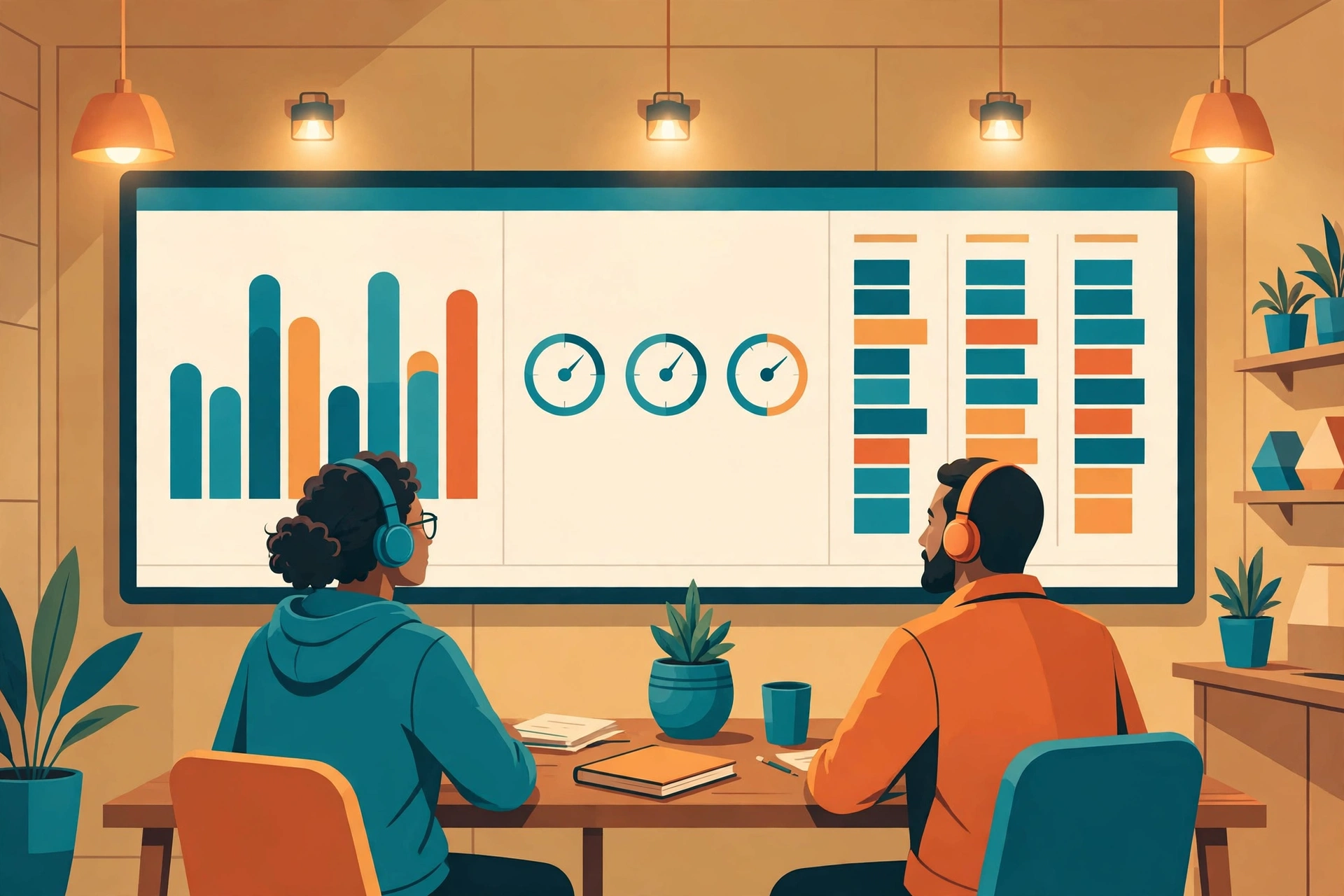 Support analysts monitoring an escalation dashboard, part of helpdesk ticket triage best practices for faster resolution